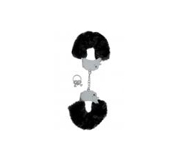  Fetish Fantasy Furry Cuffs Black Limited Edition  